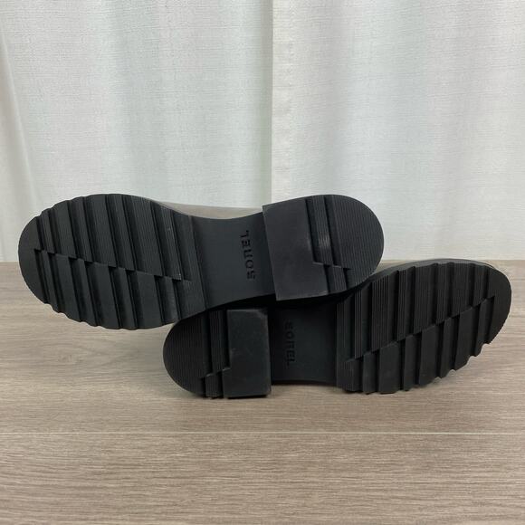 Sorel Gray Emelie II Waterproof Chelsea Boot Sz.9 NWOB - Picture 14 of 14